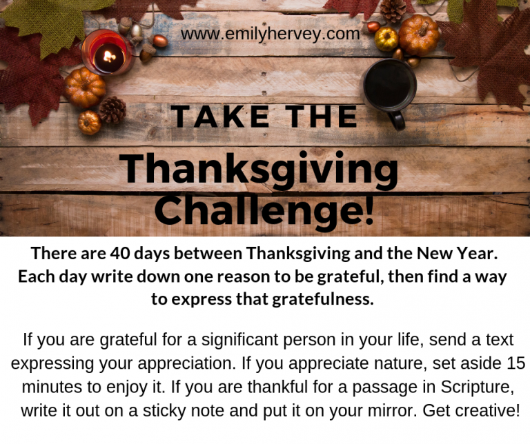The Thanksgiving Challenge